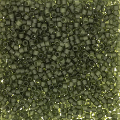Matte Transparent Dark Olive
